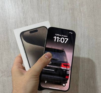Продается IPhone 15 PRO 128 GB, Natural Titanium, б/у