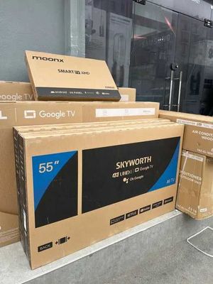 Телевизор Skyworth 43/50/55 4K Smart Tv Со склада Доставка Бонус