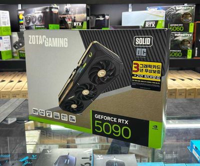 ZOTAC Gaming GeForce RTX 5090 Solid OC DLSS 4 32GB 3x GDDR7