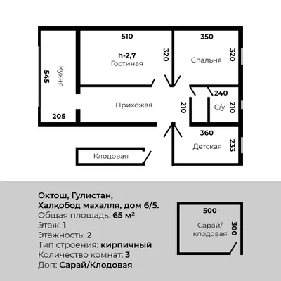 СРОЧНО! 3 хонали квартира сотилади