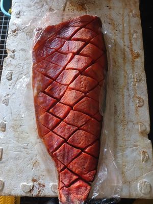 Капчённые рыбы , фарель, сёмга, ласос, сазан, толстолоп