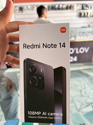 redmi not 14 6/128 talik yangi 1 yil kafolat