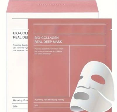 Bio collagen yuz uchun yoshartiruvchi niqob :orginal