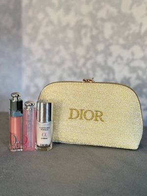 Dior касметичка лип максемайзер 001, юз ун база,бальзам лабга