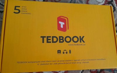 Audio kitob TEDBOOK  Ingliz tili
