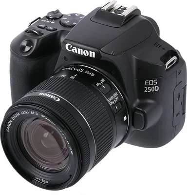 Продаю Canon EOS 250D + объектив 18–55mm kit + сумка,микрофон,штатив