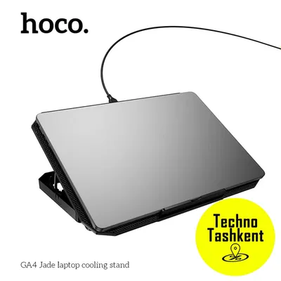 Складная подставка для ноутбука, охлаждающая, hoco, GA4, с RGB