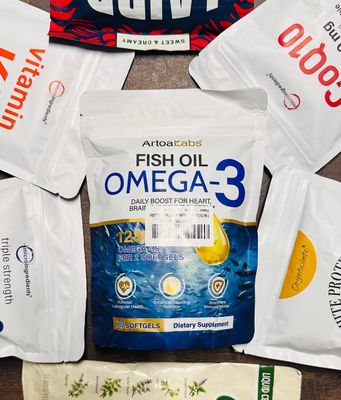 Omega 3, fish oil,омега 3,240 softgel,1280 mg