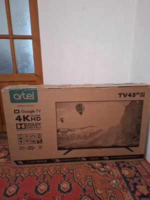 Продаю новый телевизор artel 43 4 k Google tv