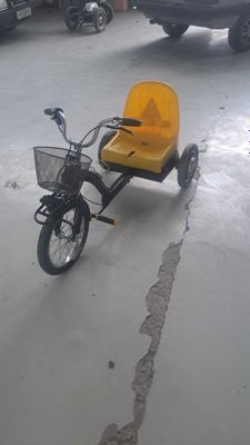 Трайк. Электронный. 48в. 12а. Скорость до 50км.ч. запас хода 20км.