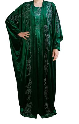 Koylak dvoyka abaya material villur