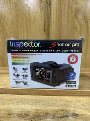 Radar inspector Shot air pro