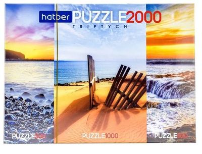 Hatber puzzle 2000 море, горы Паззл