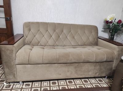 Диван материал замшевый