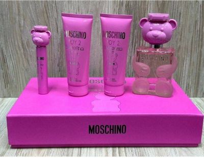 MOSCHINO TOY BUBBLE GUM 4/1 SET