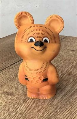 Резиновые игрушки, 17 см. СССР.