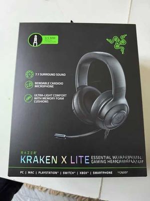 Razer kraken xlite yengi ishlatilmagan 1 yil garantiya beraman