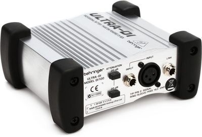 Новый Активный Behringer DI-Бокс — Ultra-DI DI100