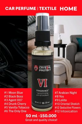 Парфюм для авто,дома,текстиляCRYSTAL PROTECT