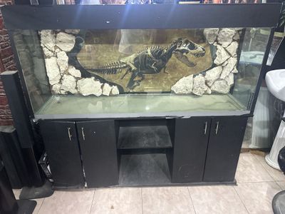Большой аквариум 160×45×143 см с подставкой