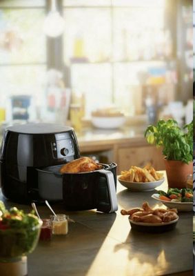 Аэрофритюрница Philips HD9650/90 Airfryer XXL, 7,3 л, 5 программ