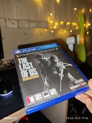 Продам диск с игрой the last of us для PS4 ,без царапин