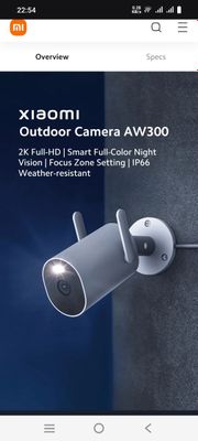 Xiaomi aw 300 Outdoor wi-fi camera