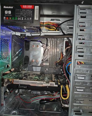 Core i5-10400F Biostar Z490 GTX760 16RAM 528SSD 250HDD 550W