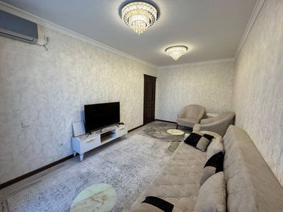 Сдается 2х ком. квартира в новостройке, ор-р: ул.Кушбеги, 60м2