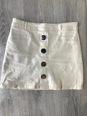 Юбка бежевая размер л