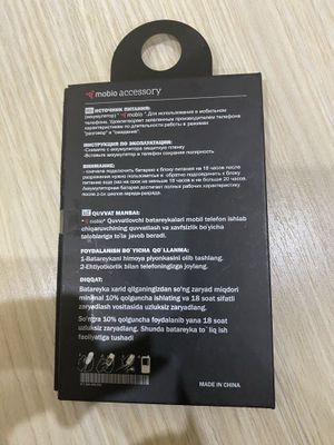 Iphone X uchun yangi batterya