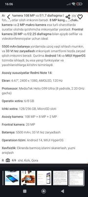 Redmi Note 14 6/128
