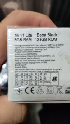Mi 11 Lite 6 /128 яхши холатда в хорошем состоянии