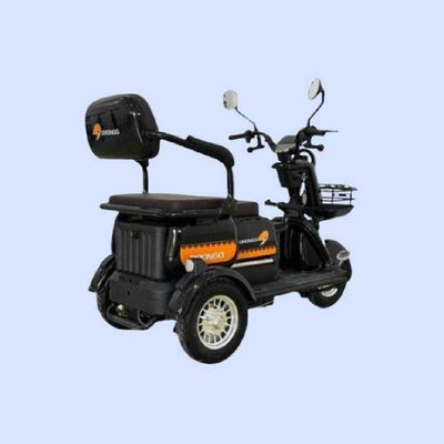 Uch g‘ildirakli elektr skuter Drongo EO30, qora