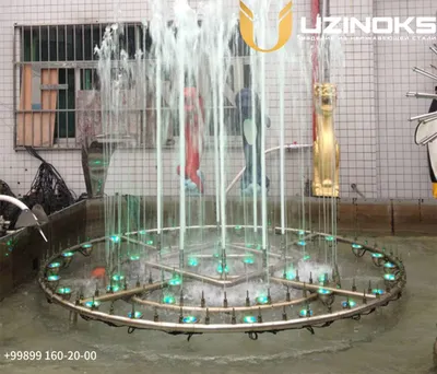 Фонтан нержавейка
