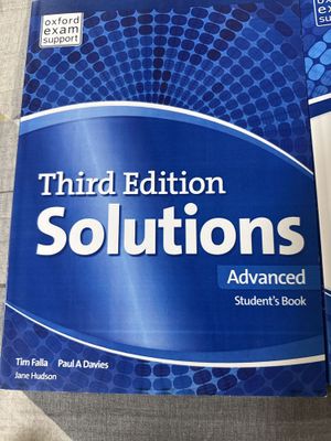 книги Solutions ур . advanced