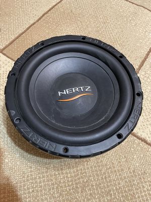 10” сабвуфер hertz