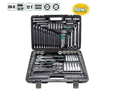 Ключ набор AEROFORCE 155PCS