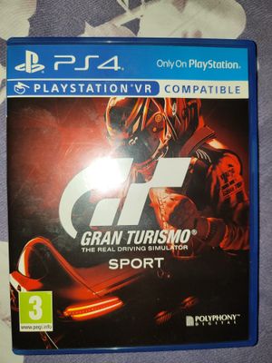 Gran Turismo sport for PS4
