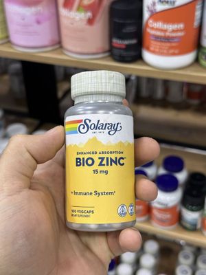 Solaray Bio Zinc 15 mg 100 капсул