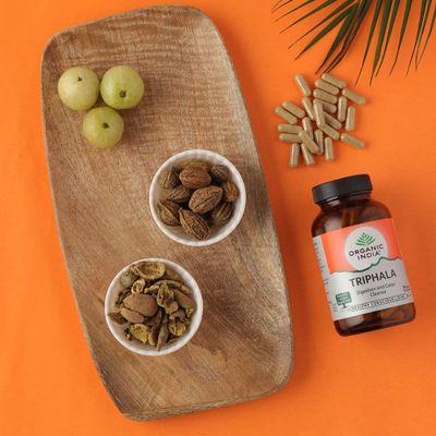 Triphala-Для улучшения работы желудочно-кишечного тракта Organic India