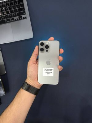 Iphone 15 pro max 256 gb 93 yomks simkartali 2ta sim 2kalasiham oʻtgan