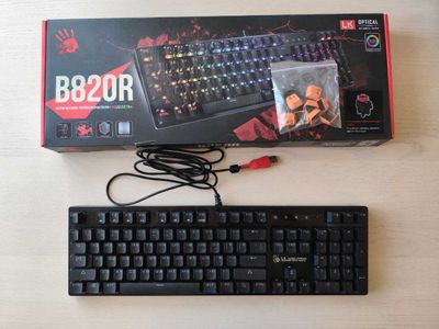 Клавиатура A4Tech Bloody B820R LK Light Strike Red