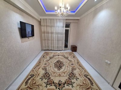 Сдается 2 х ком Олмос Метро. ЖК Nice Village. Новостройка