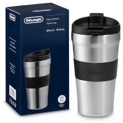 Термокружка Delonghi DLSC073 0.47 л серебристый