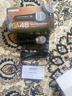 ShurePGA48 vocal mic