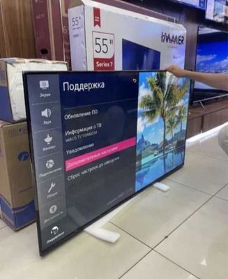 Телевизор ZIFFLER 55 UHD 4K SMART webOS TV Mini led QLED