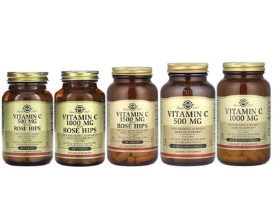 Solgar витамин C Vitamin C with Rose Hips