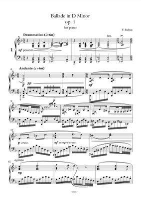 Проффесиональный набор нот в Sibelius.