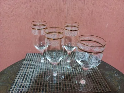 Бокалы СССР,винтаж,Богемия,редкие.